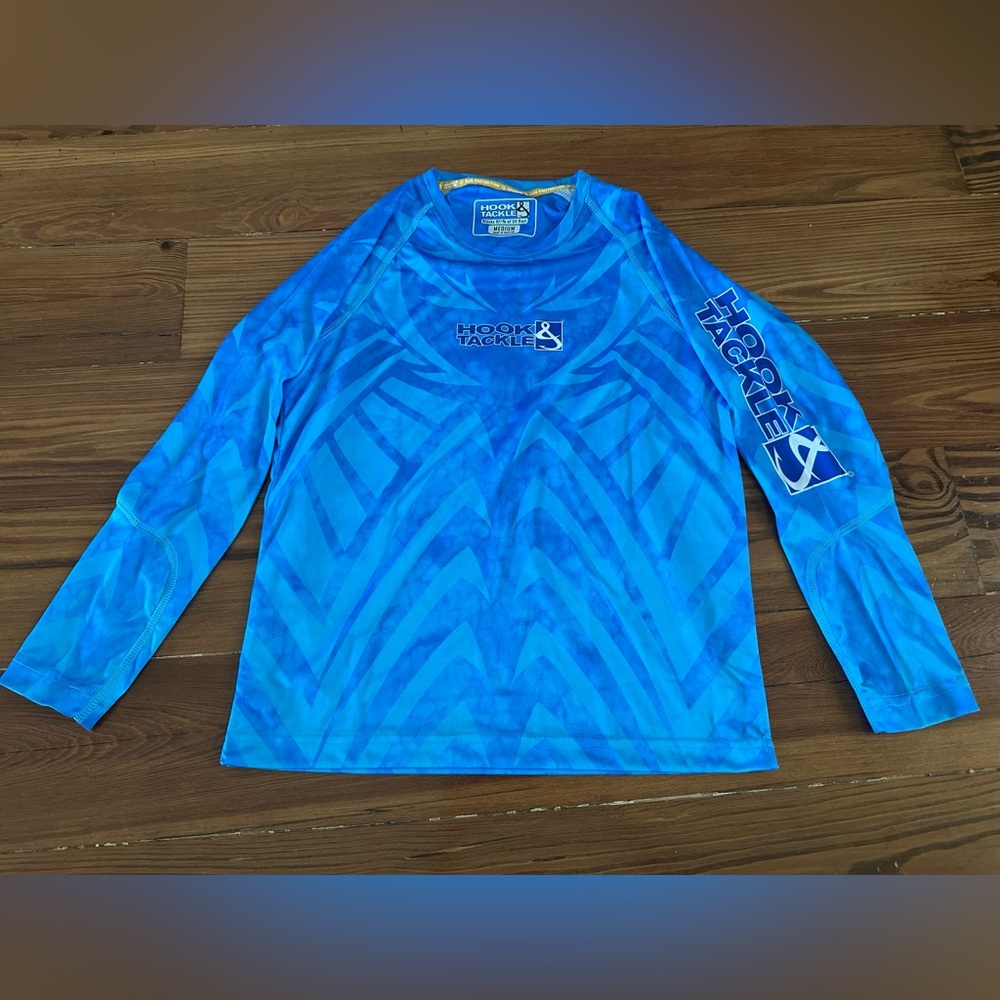 Hook & Tackle YOUTH UPF 50+ Sun/ Fishing Long Sleeve Shirt